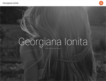 Tablet Screenshot of georgiana-ionita.com